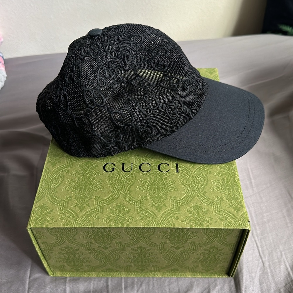 Gucci Mesh Embroidered Hat - Picture 10 of 11